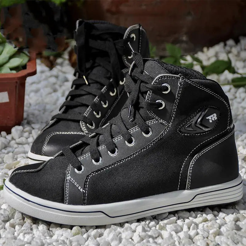 Men's Summer Motorcycle Casual Riding Short Boots