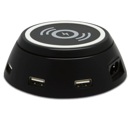 Merry Go Around Qi Wireless Charger With 6 USB Ports