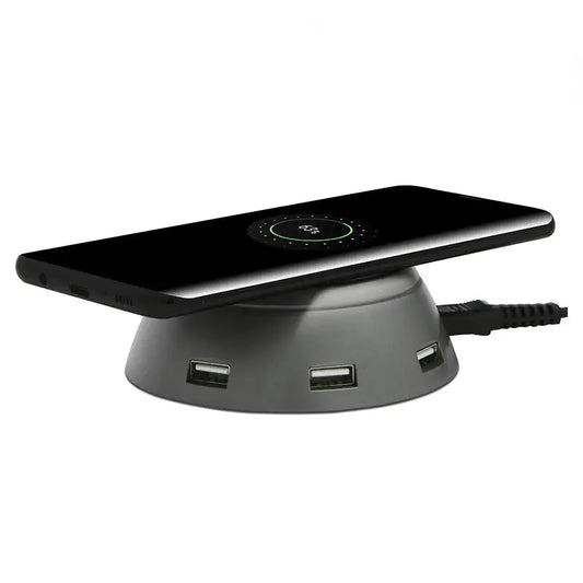 Merry Go Around Qi Wireless Charger With 6 USB Ports