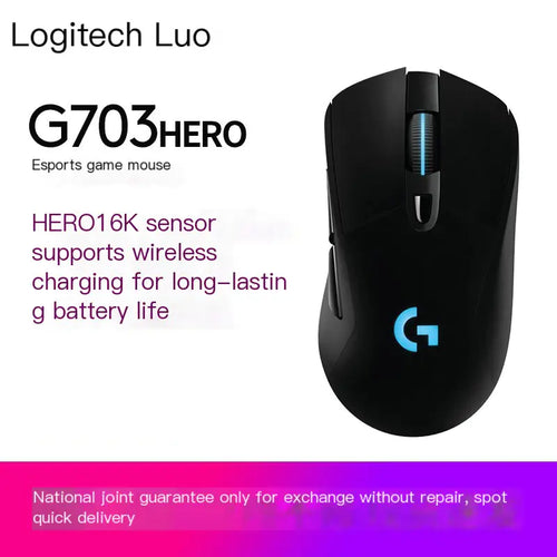 Logitech G703 HERO Wireless Gaming Mouse LIGHTSPEED